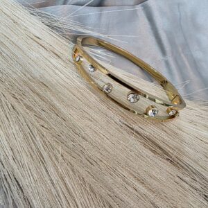 Glintstone kada bracelet