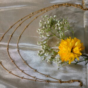 3 layer beaded chain