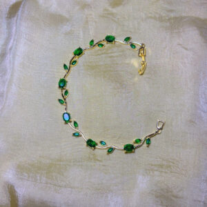Emerald Tulip Bracelet