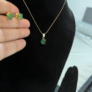 Veloura Emerald Luxe set